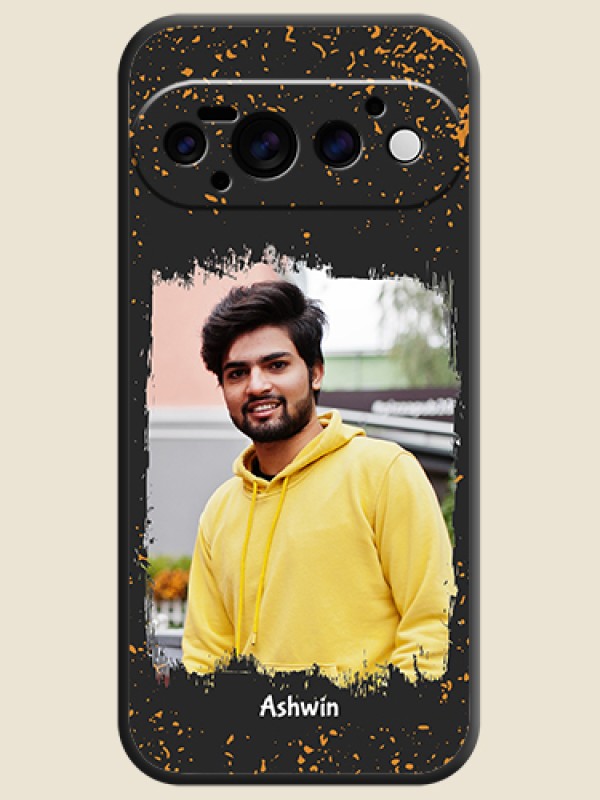 Spray Free Design on Photo On Space Black Custom Soft Matte Mobile Back Cover - Google Pixel 11 Pro 5G
