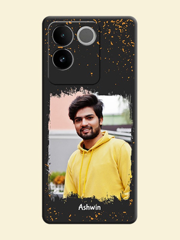 Spray Free Design - Photo on Space Black Soft Matte Phone Cover - iQOO Z7 Pro 5G