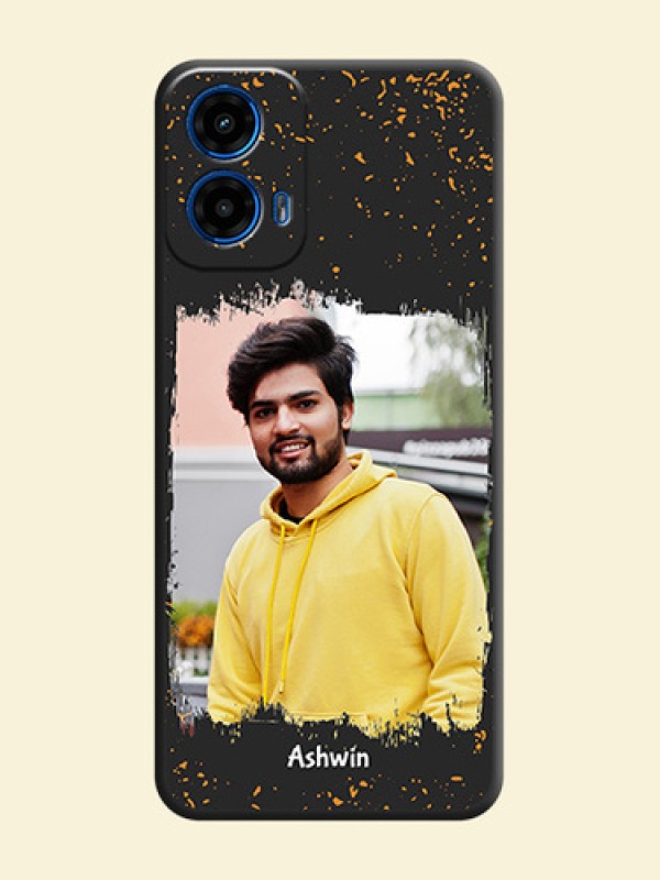 Spray Free Design - Photo on Space Black Soft Matte Phone Cover - Motorola G34 5G