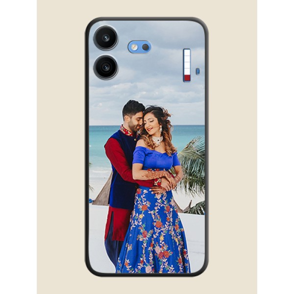 Full Single Pic Upload On Space Black Custom Soft Matte Mobile Back Cover - Nothing Phone 4b 5G Full Single Pic Upload On Space Black Custom Soft Matte Mobile Back Cover - Nothing Phone 4b 5G