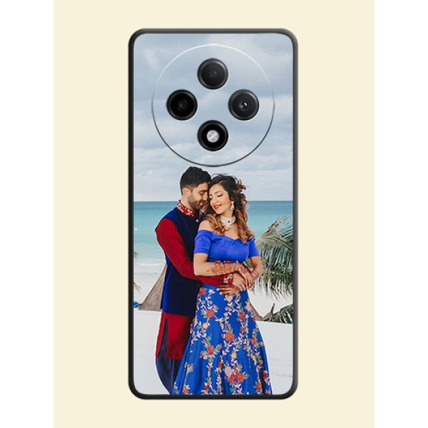 Full Single Pic Upload On Space Black Custom Soft Matte Mobile Back Cover - Oppo F27 Pro Plus 5G Full Single Pic Upload On Space Black Custom Soft Matte Mobile Back Cover - Oppo F27 Pro Plus 5G