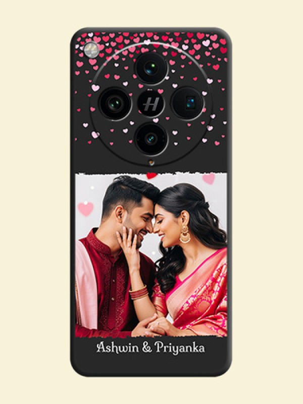 Fall in Love with Your Partner on Photo On Space Black Custom Soft Matte Mobile Back Cover - Oppo Find X8 Pro 5G