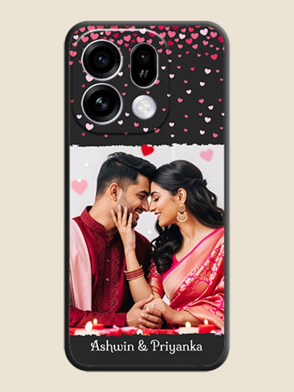 Fall in Love with Your Partner on Photo On Space Black Custom Soft Matte Mobile Back Cover - Oppo Find X9s 5G