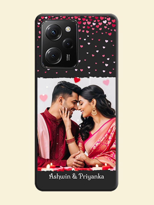 Fall in Love with Your Partner  - Photo on Space Black Soft Matte Phone Cover -Poco X5 Pro 5G