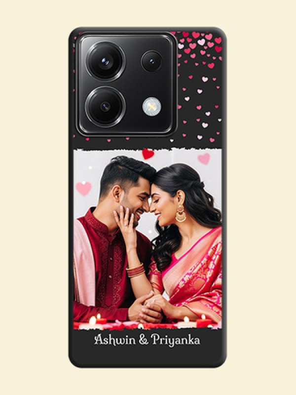 Fall in Love with Your Partner - Photo on Space Black Soft Matte Phone Cover - Poco X6 5G