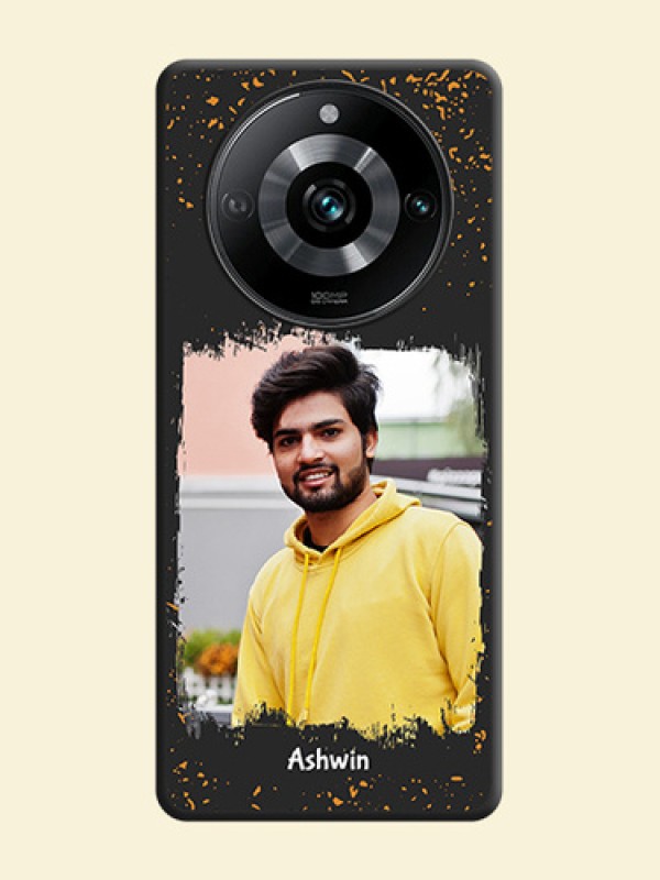 Spray Free Design - Photo on Space Black Soft Matte Phone Cover - Realme 11 Pro 5G