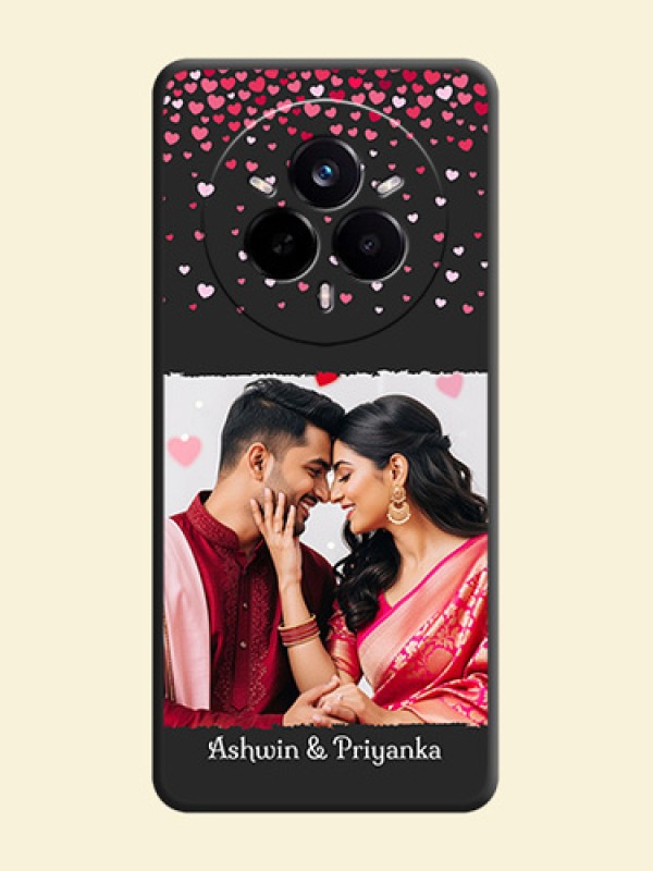 Fall in Love with Your Partner on Photo On Space Black Custom Soft Matte Mobile Back Cover - Realme 14 Pro 5G