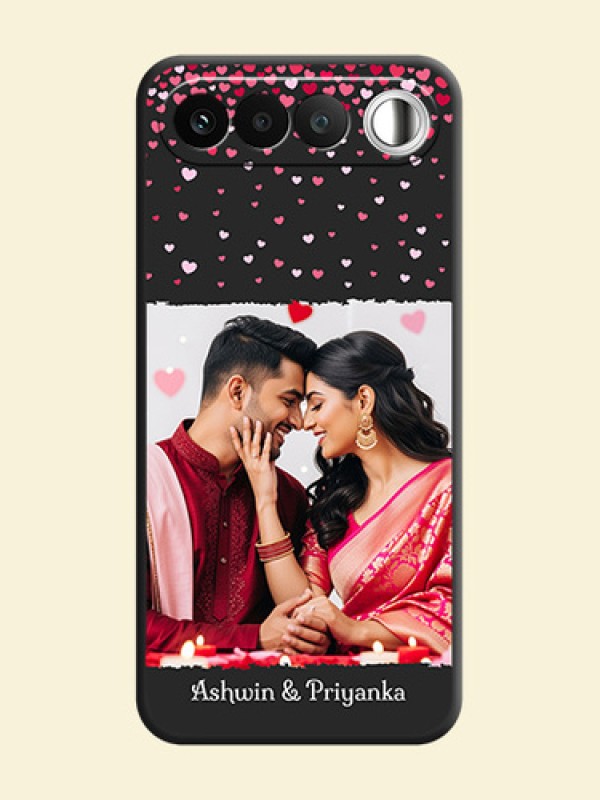 Fall in Love with Your Partner on Photo On Space Black Custom Soft Matte Mobile Back Cover - Realme 16 5G