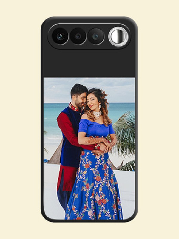 Image Upload With Space Black Color On Custom Soft Matte Mobile Back Cover - Realme 16 5G