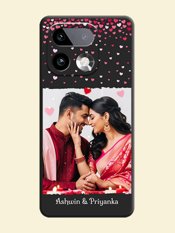 Fall in Love with Your Partner on Photo On Space Black Custom Soft Matte Mobile Back Cover - Realme 16 Pro Plus 5G
