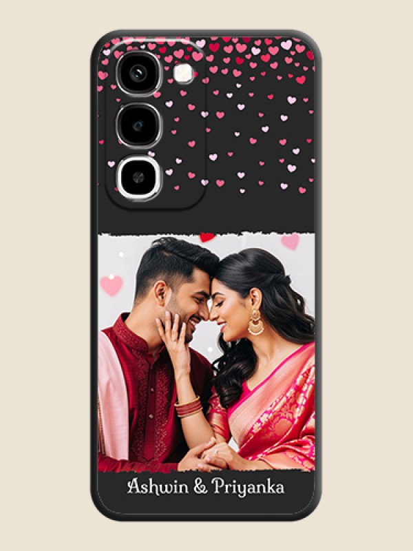 Fall in Love with Your Partner on Photo On Space Black Custom Soft Matte Mobile Back Cover - Realme 16x 5G