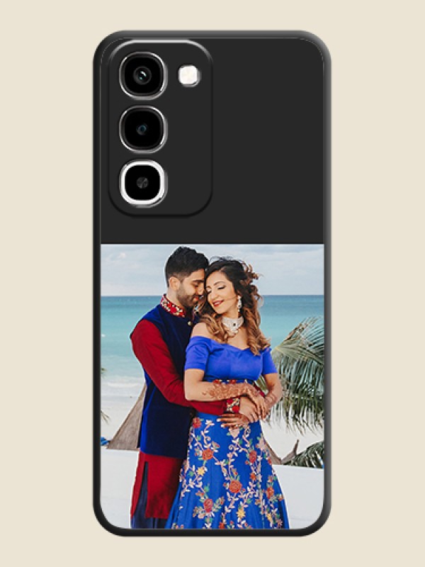 Image Upload With Space Black Color On Custom Soft Matte Mobile Back Cover - Realme 16x 5G