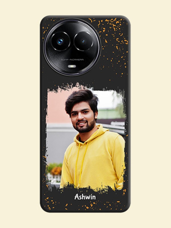 Spray Free Design - Photo on Space Black Soft Matte Phone Cover - Realme C67 5G