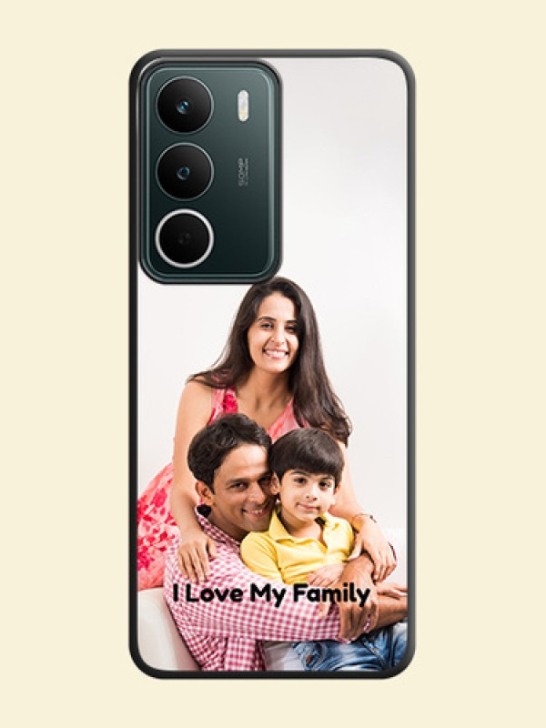 Full Single Pic Upload With Text On Space Black Custom Soft Matte Mobile Back Cover - Realme C71 5G