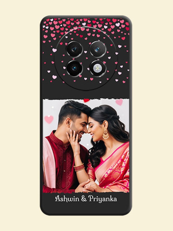 Fall in Love with Your Partner on Photo On Space Black Custom Soft Matte Mobile Back Cover - Realme P1 Speed 5G
