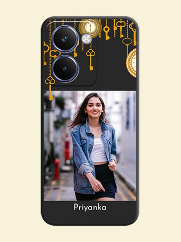 Decorative Design with Text On Space Black Custom Soft Matte Mobile Back Cover - Realme P3 Ultra 5G