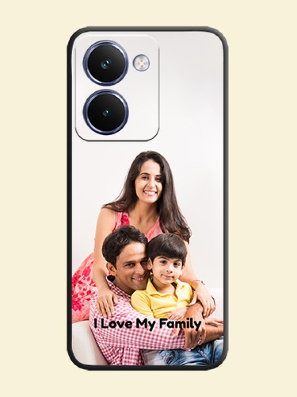 Full Single Pic Upload With Text On Space Black Custom Soft Matte Mobile Back Cover - Realme P3 Ultra 5G