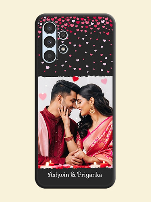 Fall in Love with Your Partner  on Photo on Space Black Soft Matte Phone Cover - Galaxy A13