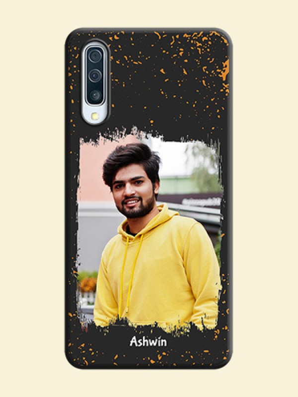 Spray Free Design - Photo on Space Black Soft Matte Phone Cover - Galaxy A50S