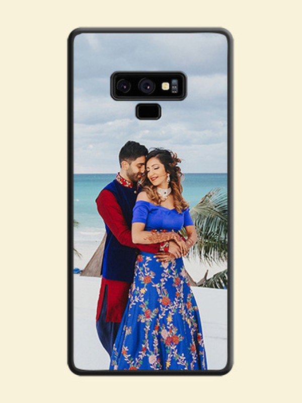 Full Single Pic Upload On Space Black Personalized Soft Matte Phone Covers -Samsung Galaxy Note 9