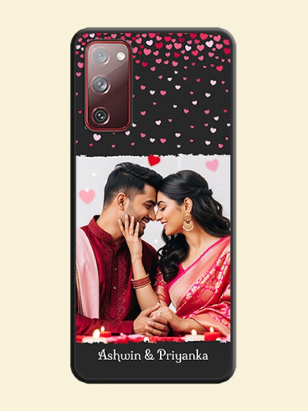 Fall in Love with Your Partner  on Photo on Space Black Soft Matte Phone Cover - Galaxy S20 FE 5G