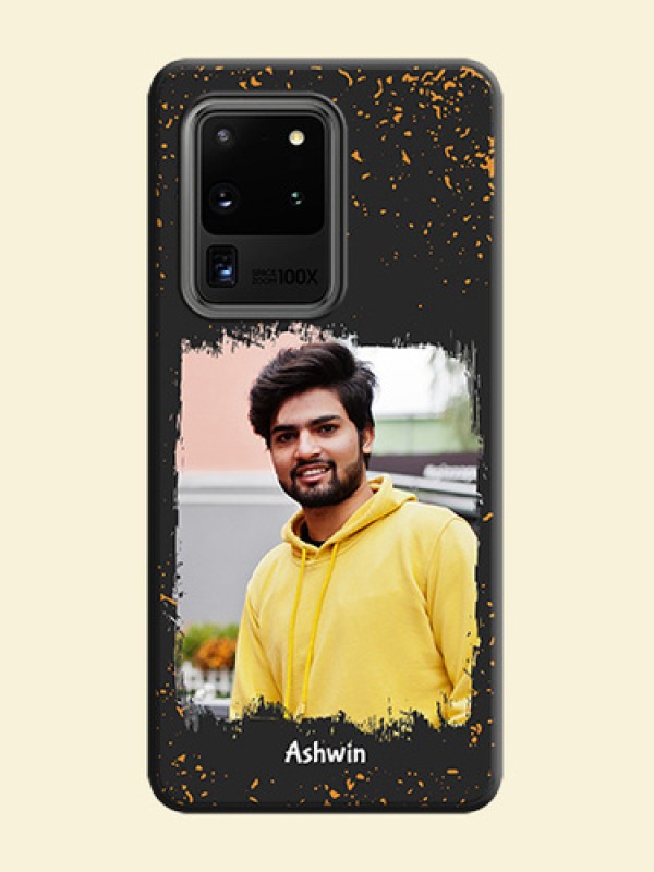 Spray Free Design - Photo on Space Black Soft Matte Phone Cover - Galaxy S20 Ultra