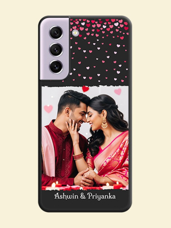 Fall in Love with Your Partner  on Photo on Space Black Soft Matte Phone Cover - Galaxy S21 FE 5G