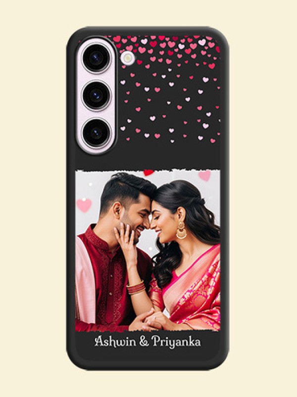 Fall in Love with Your Partner  on Photo on Space Black Soft Matte Phone Cover - Samsung Galaxy S23 5G