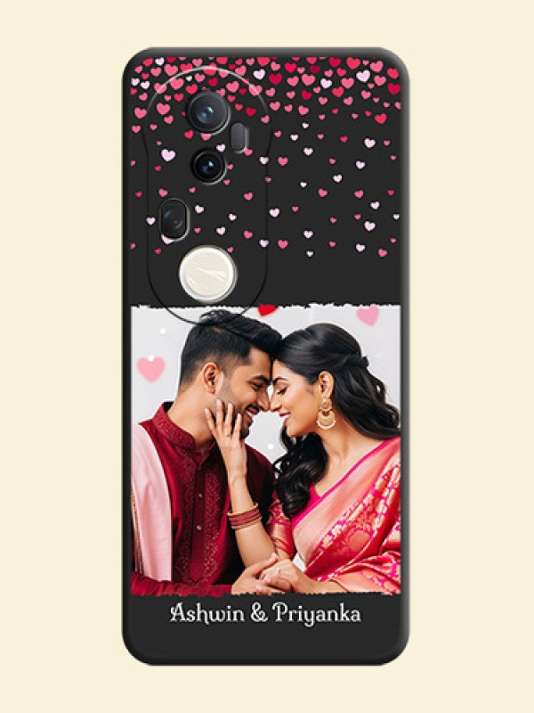 Fall in Love with Your Partner on Photo On Space Black Custom Soft Matte Mobile Back Cover - Vivo T4 Ultra 5G