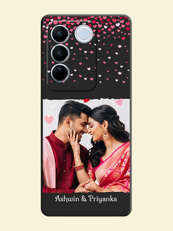 Fall in Love with Your Partner  on Photo on Space Black Soft Matte Phone Cover - Vivo V27