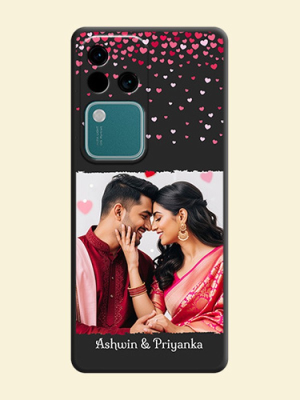Fall in Love with Your Partner - Photo on Space Black Soft Matte Phone Cover - Vivo V30 5G