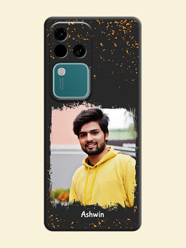 Spray Free Design - Photo on Space Black Soft Matte Phone Cover - Vivo V30 5G