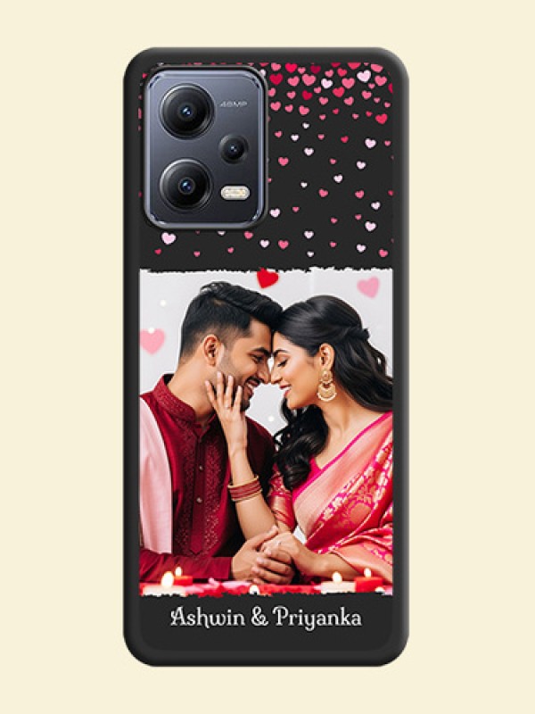 Fall in Love with Your Partner  on Photo on Space Black Soft Matte Phone Cover - Xiaomi Redmi Note 12 Pro 5G