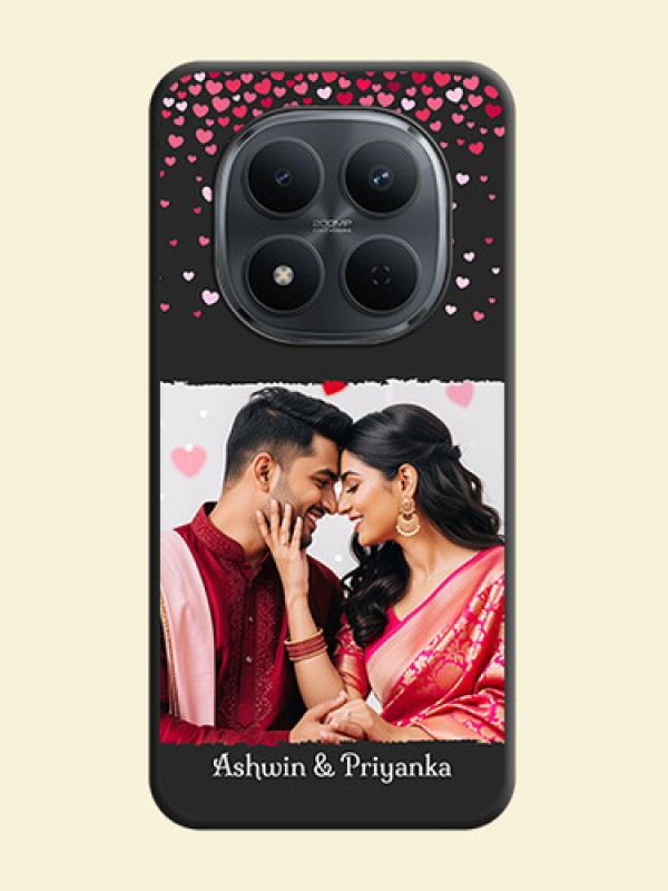 Fall in Love with Your Partner on Photo On Space Black Custom Soft Matte Mobile Back Cover - Xiaomi Redmi Note 15 Pro 5G
