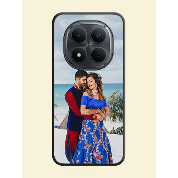 Full Single Pic Upload On Space Black Custom Soft Matte Mobile Back Cover - Xiaomi Redmi Note 15 Pro Plus 5G Full Single Pic Upload On Space Black Custom Soft Matte Mobile Back Cover - Xiaomi Redmi Note 15 Pro Plus 5G