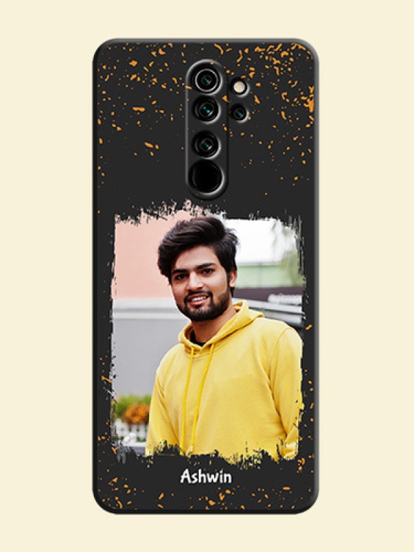 Spray Free Design - Photo on Space Black Soft Matte Phone Cover - Redmi Note 8 Pro