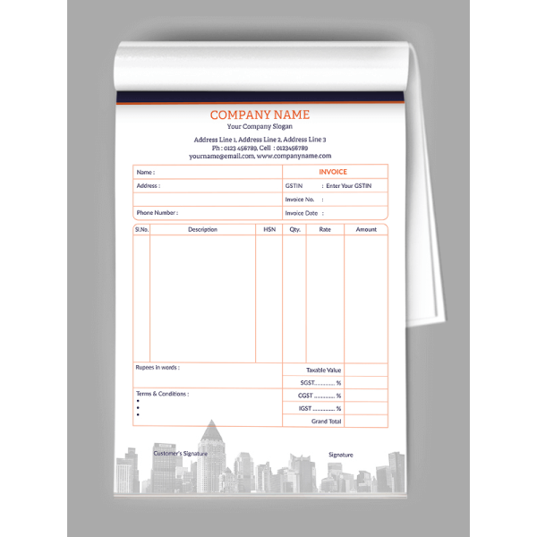 Normal Bill Book