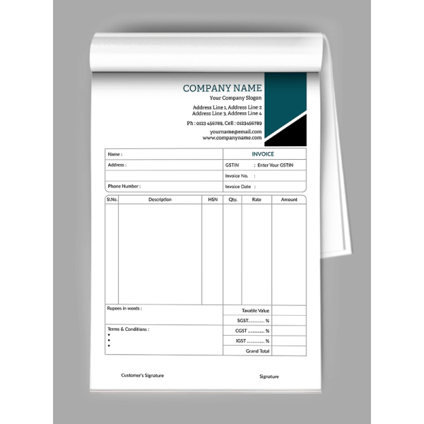 Office Bill Book