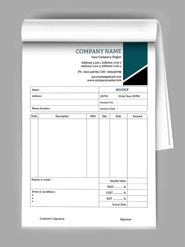 Office Bill Book