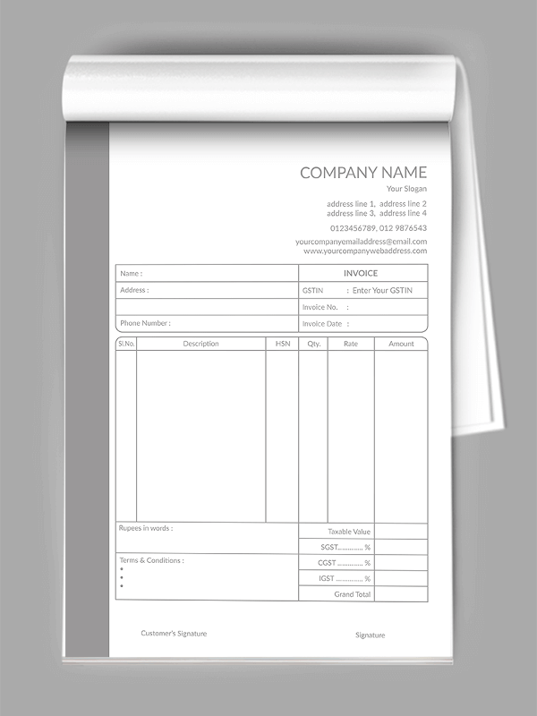 Grey Bill Book