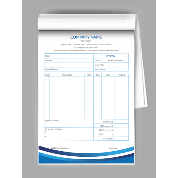 College Bill Book