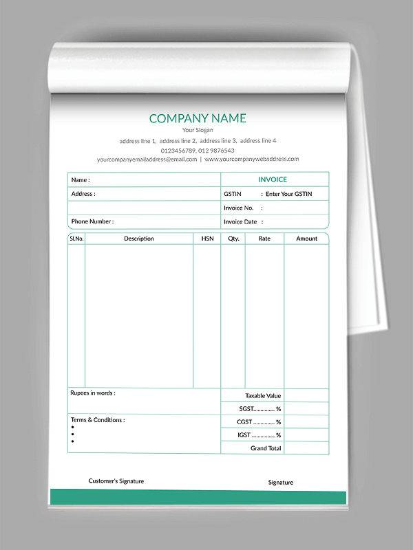 Simple Bill Book