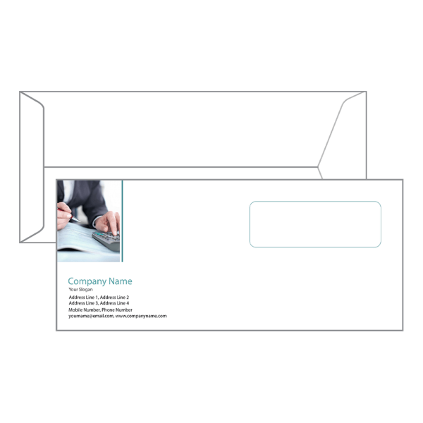 Accountant Envelope Design