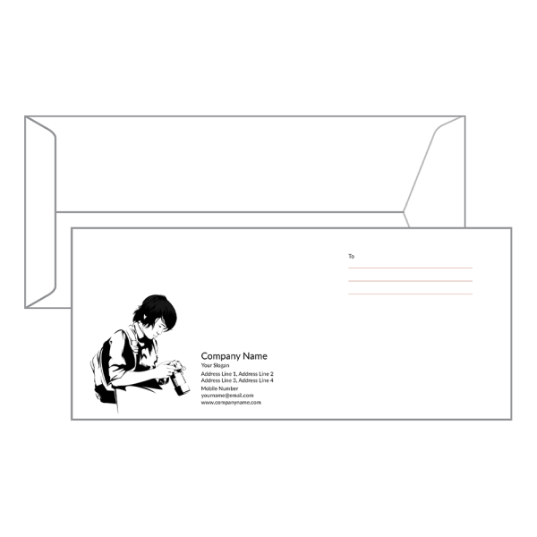 Photography Envelope Design