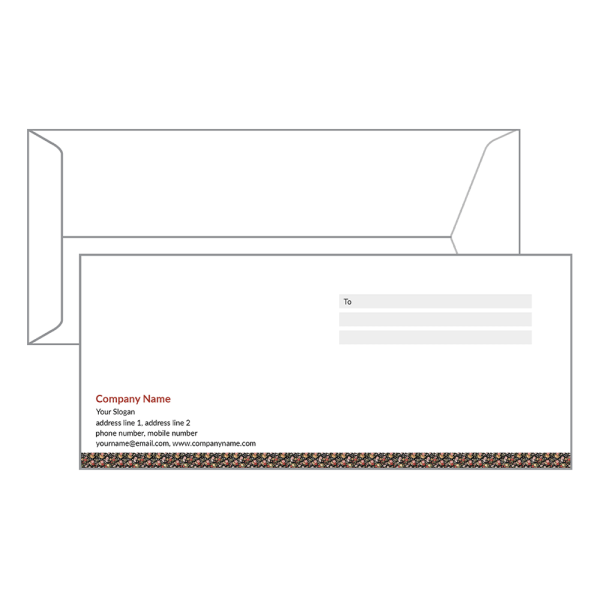 Florist Envelope Design
