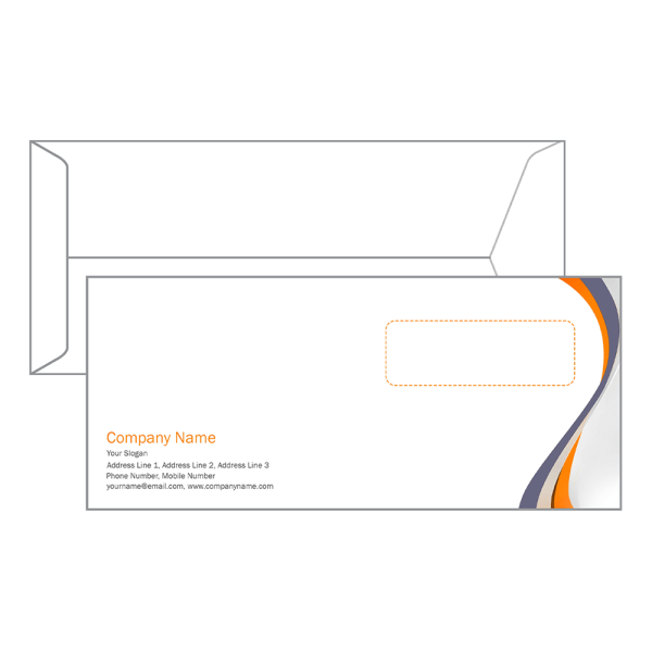 Ophthalmologist Envelope Design