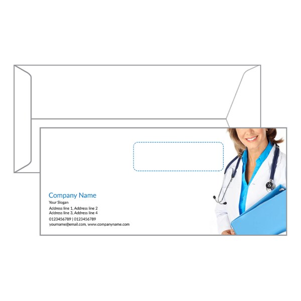Doctors Envelope Design