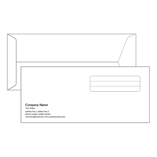 Software Company Envelope Design