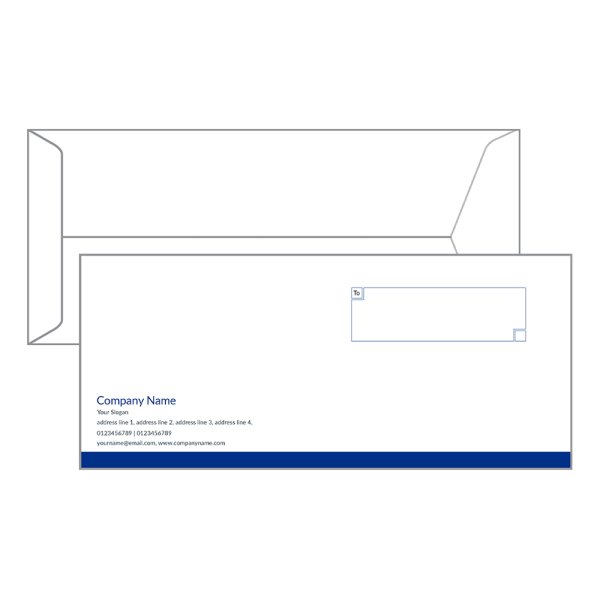 Dark Blue Envelope