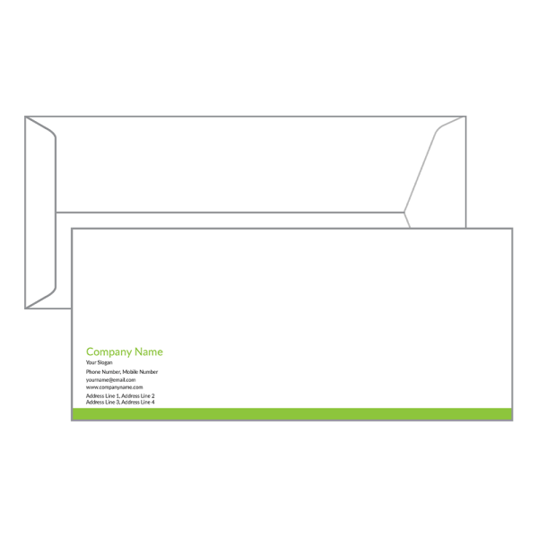 Parrot Green Envelope